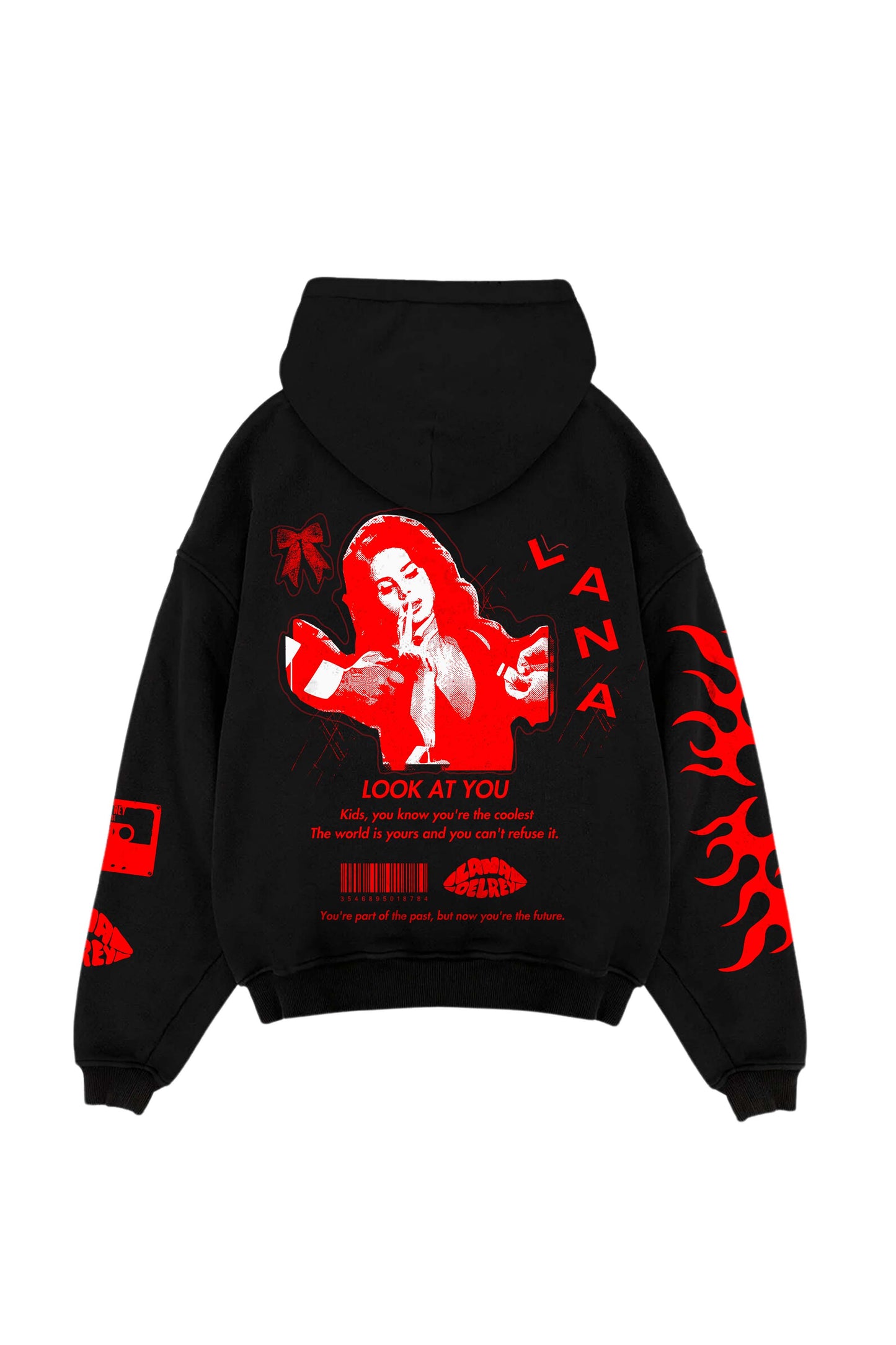 Lana Del Rey Designed Oversized Hoodie