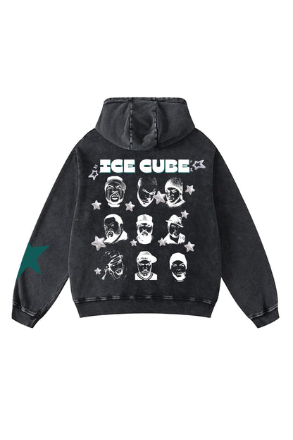 Ice Cube Designed Oversized Hoodie - The Khuffia Store