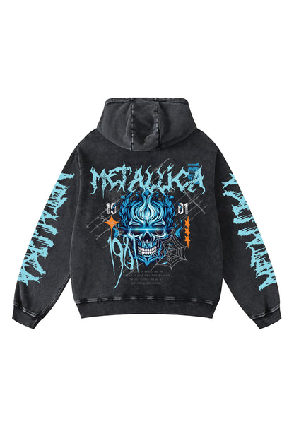 Metallica Designed Oversized Hoodie