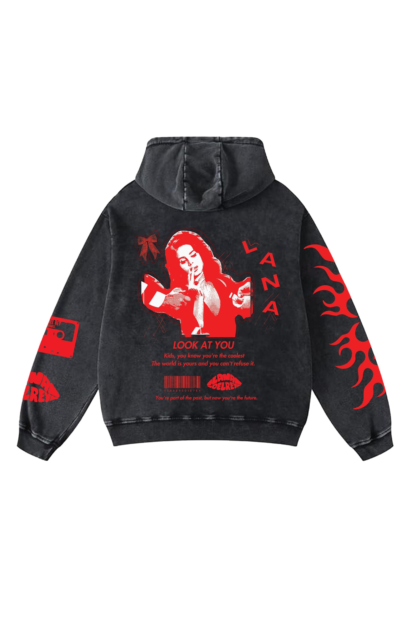 Lana Del Rey Designed Oversized Hoodie