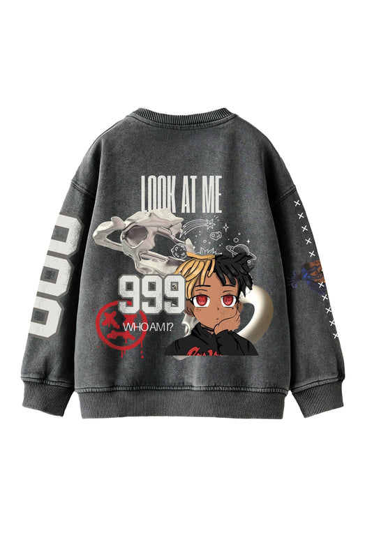 Xxx Tentacion Designed Oversized Sweatshirt