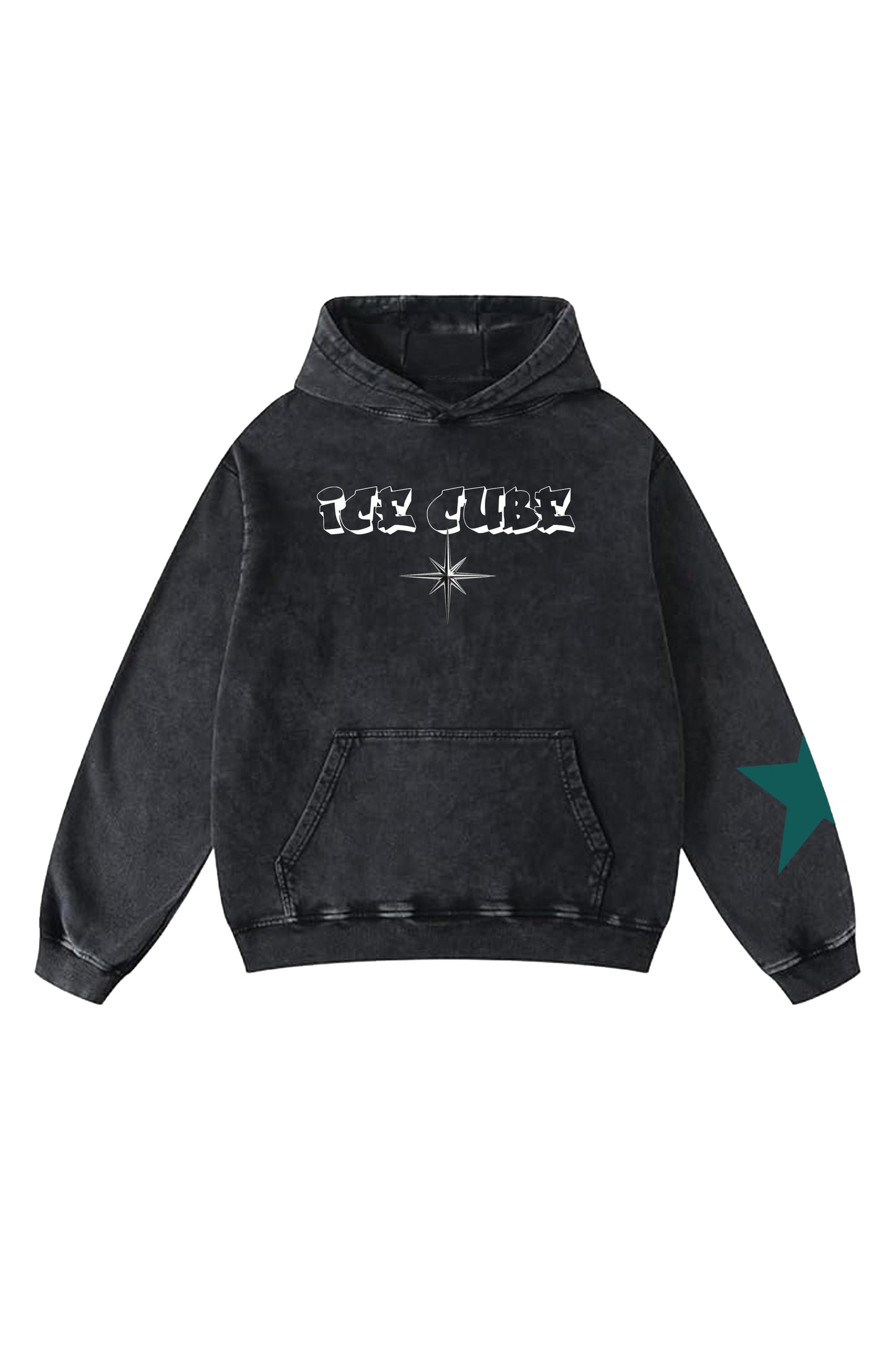 Ice Cube Designed Oversized Hoodie - The Khuffia Store