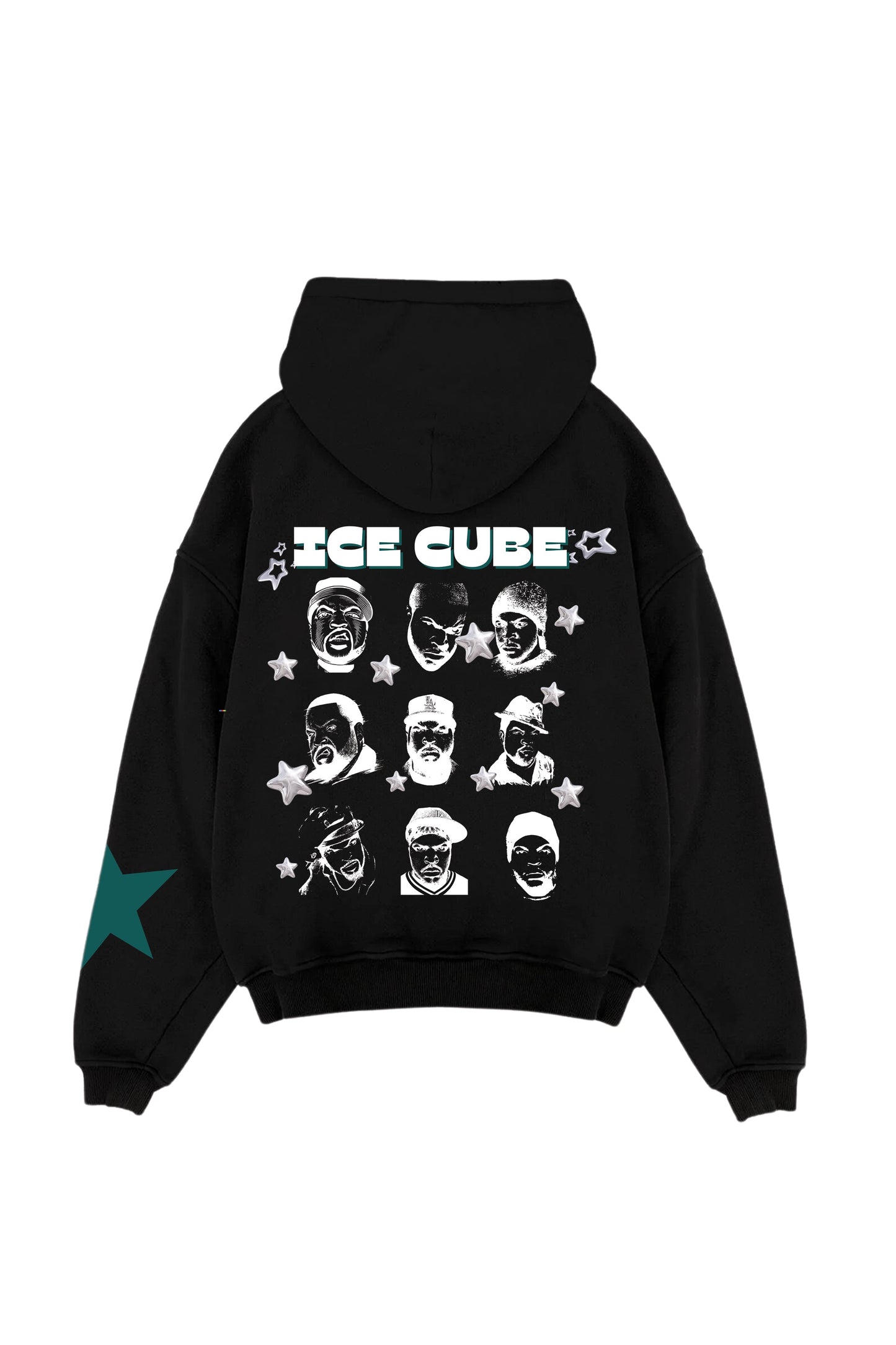 Ice Cube Designed Oversized Hoodie - The Khuffia Store