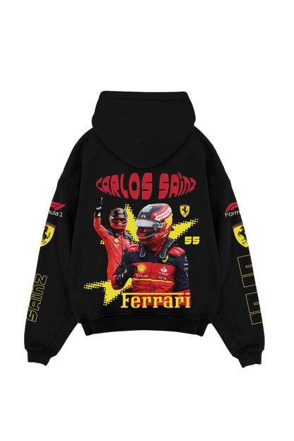 Carlos Sainz Designed Oversized Hoodie