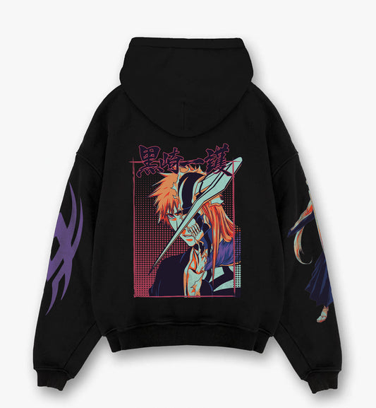 Bleach Designed Oversized Hoodie