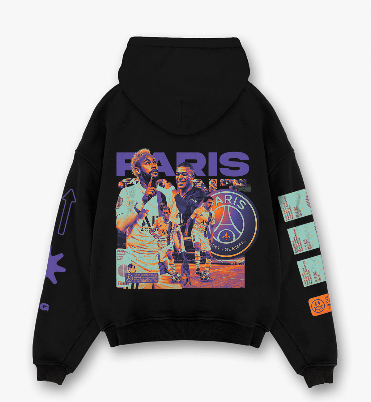 PSG Designed Oversized Hoodie