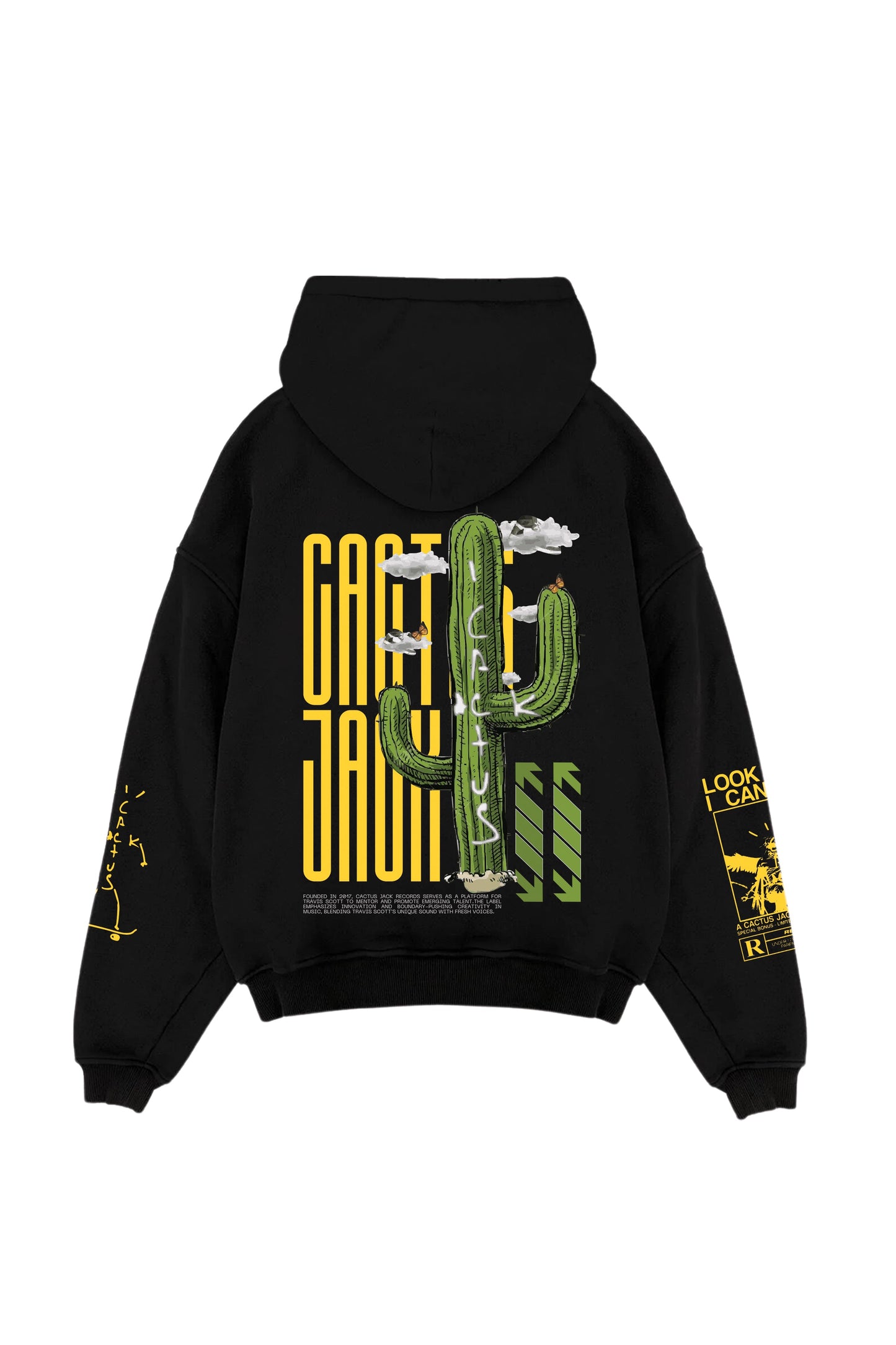 Cactus Jack Designed Oversized Hoodie