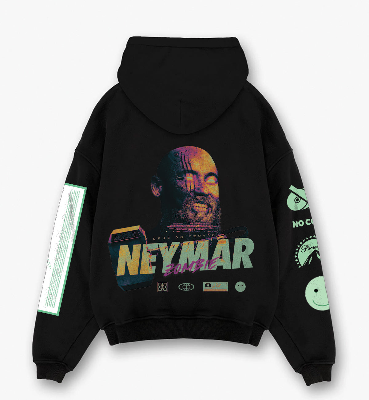 Neymar Designed Oversized Hoodie