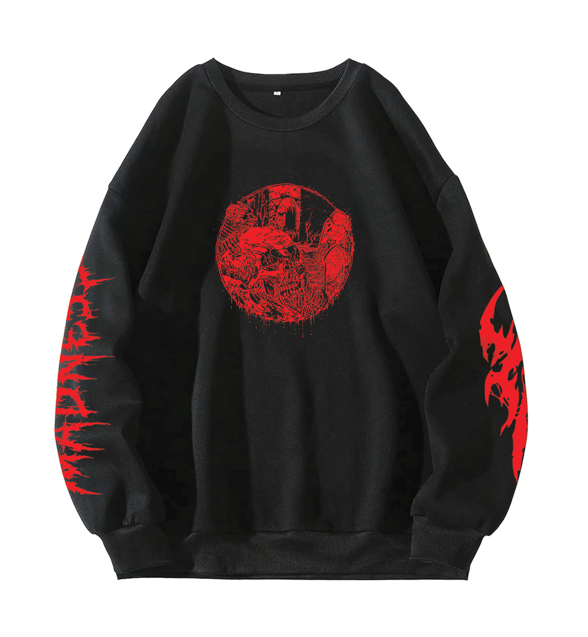 Madness Designed Oversized Sweatshirt