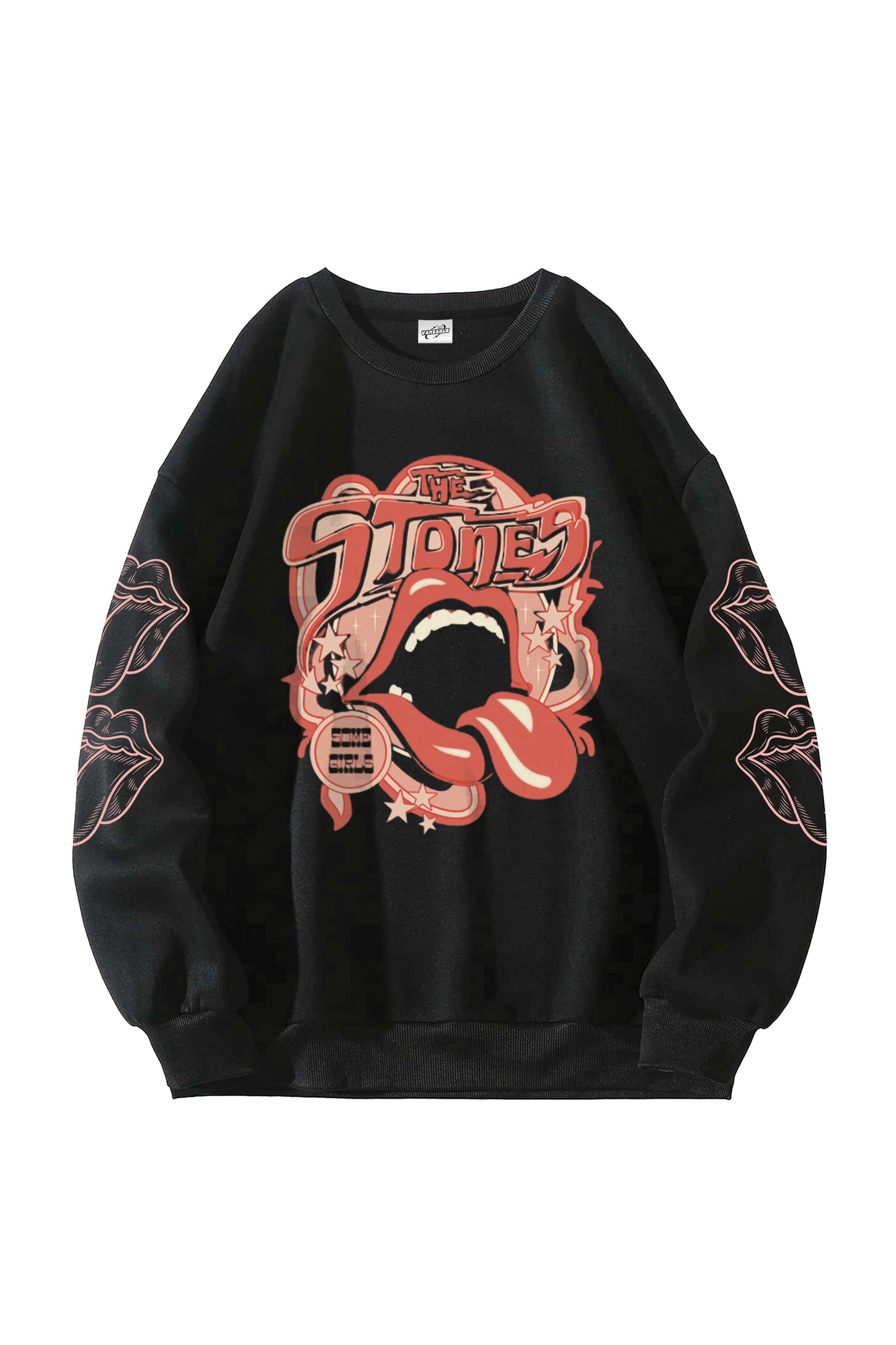 The Stones Designed Oversized Sweatshirt