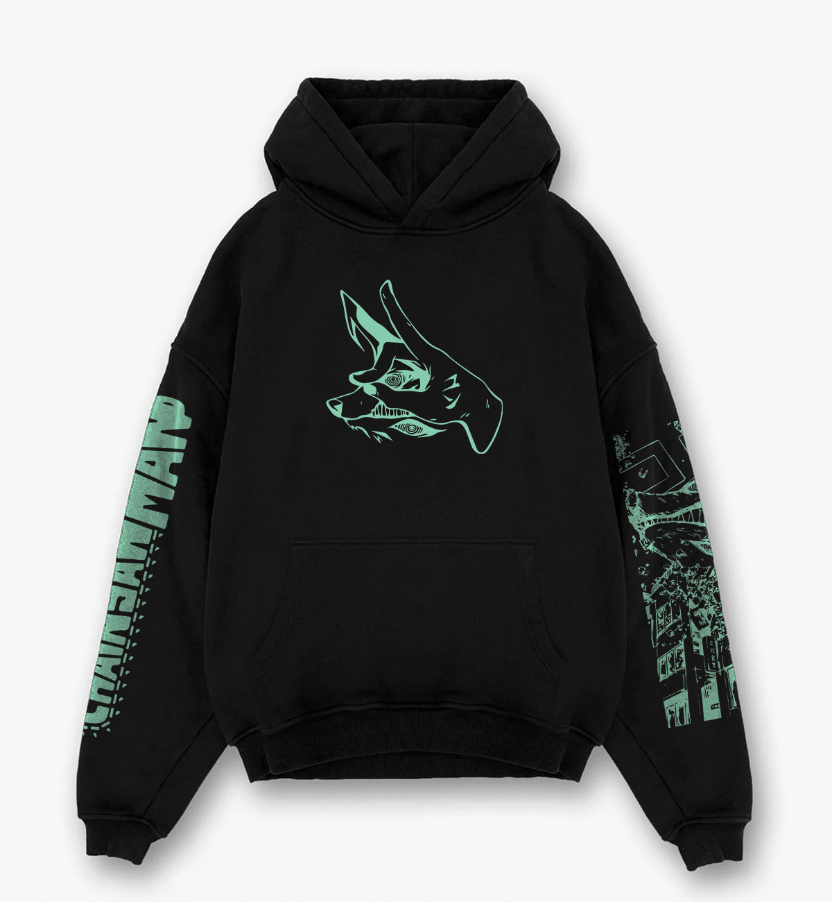 Kon Chainsaw Man Designed Oversized Hoodie