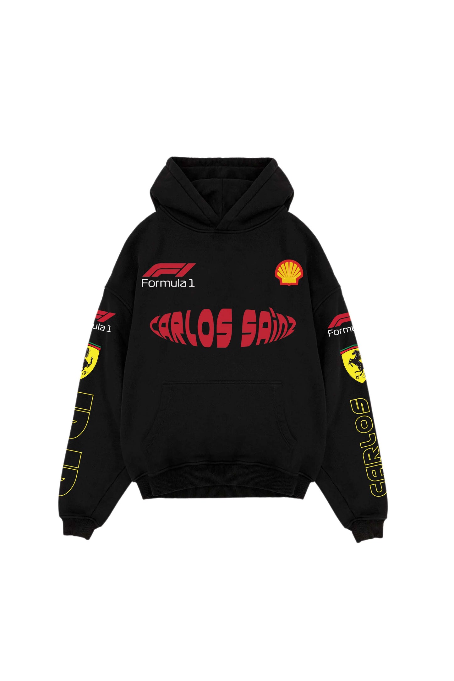 Carlos Sainz Designed Oversized Hoodie