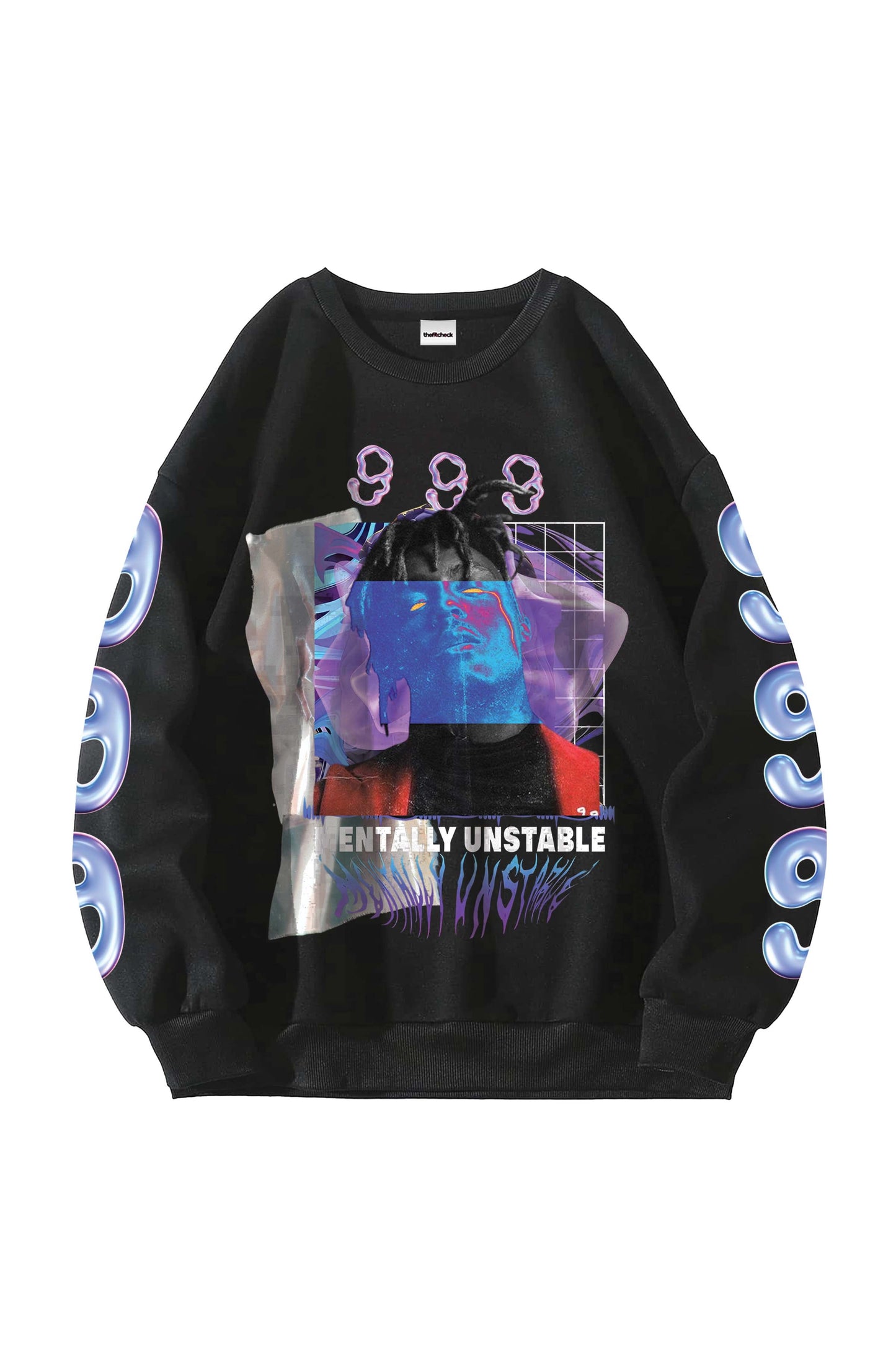 Juice Wrld Designed V2 Oversized Sweatshirt