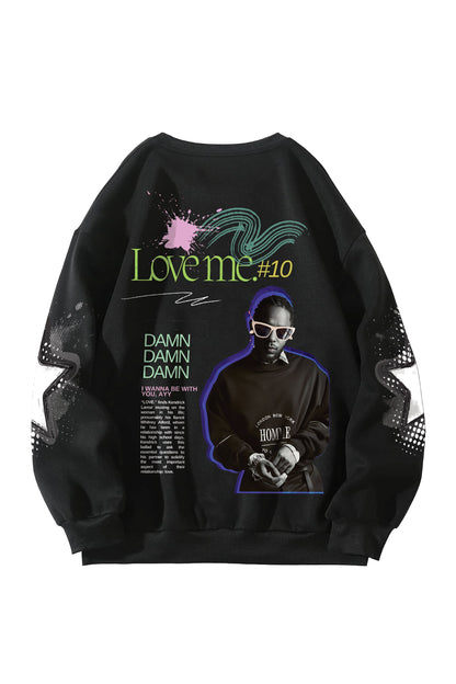 Kendrick Lamar Designed Oversized Sweatshirt