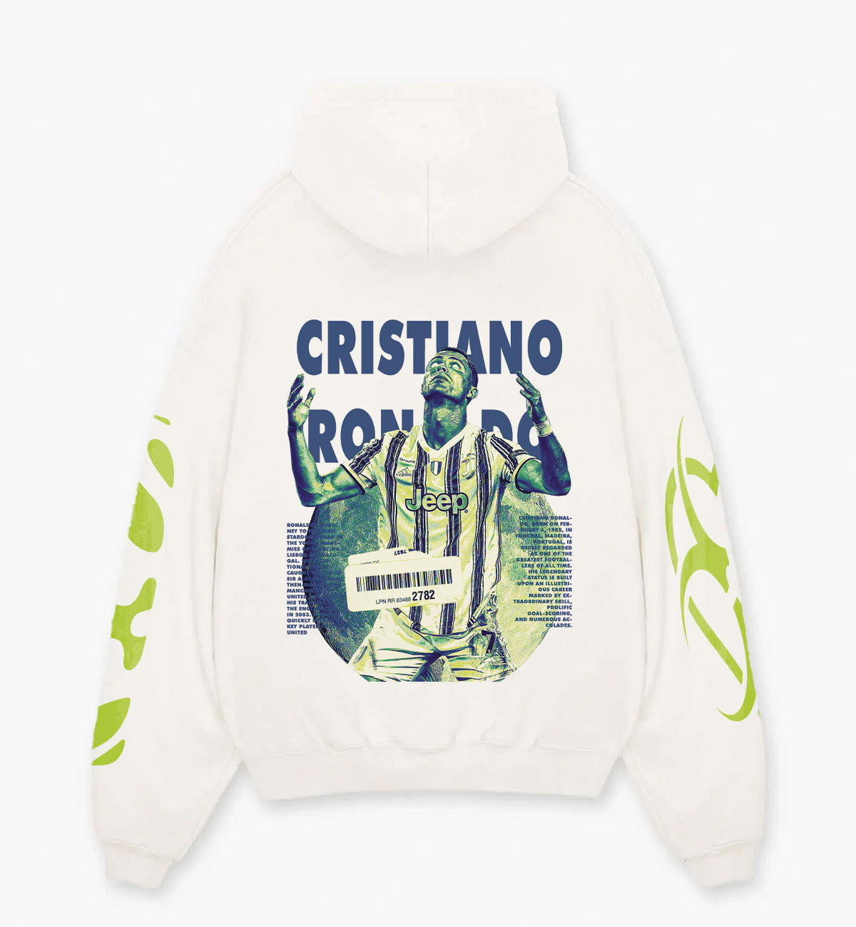 CR7 Designed Oversized Hoodie