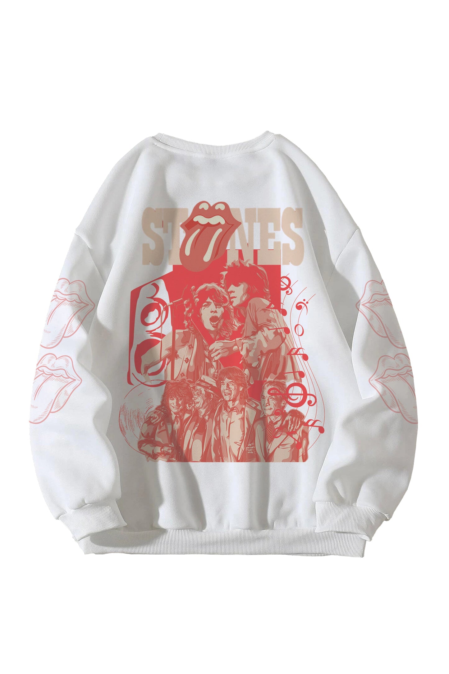 The Stones Designed Oversized Sweatshirt