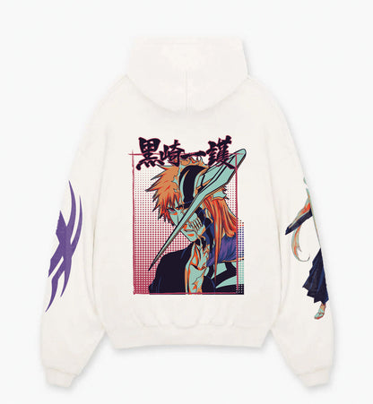 Bleach Designed Oversized Hoodie