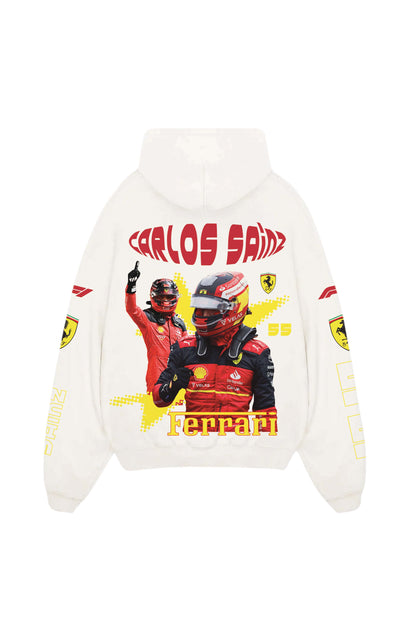 Carlos Sainz Designed Oversized Hoodie