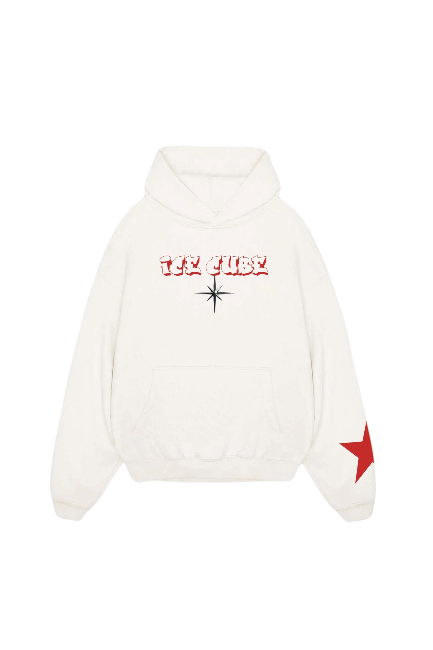 Ice Cube Designed Oversized Hoodie - The Khuffia Store