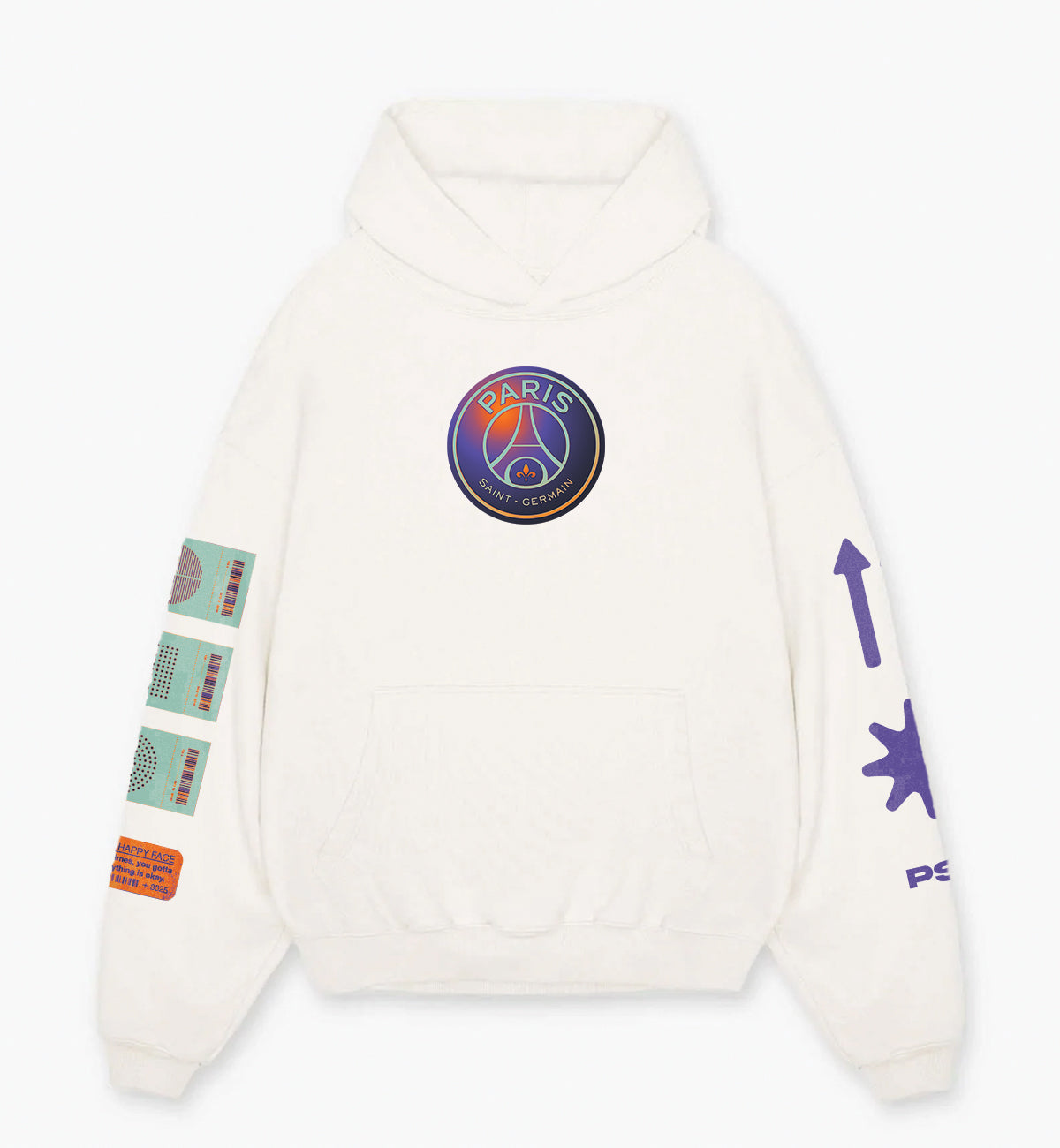 PSG Designed Oversized Hoodie