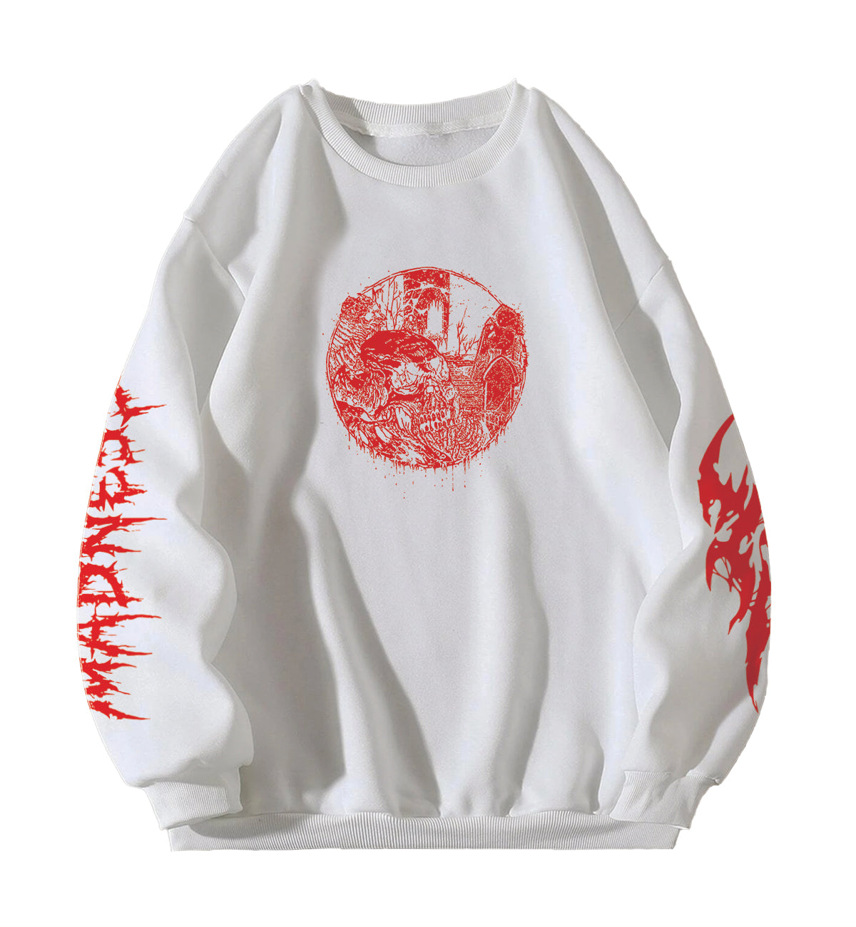 Madness Designed Oversized Sweatshirt