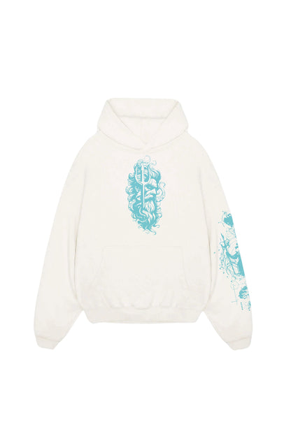 Trident Designed Oversized Hoodie