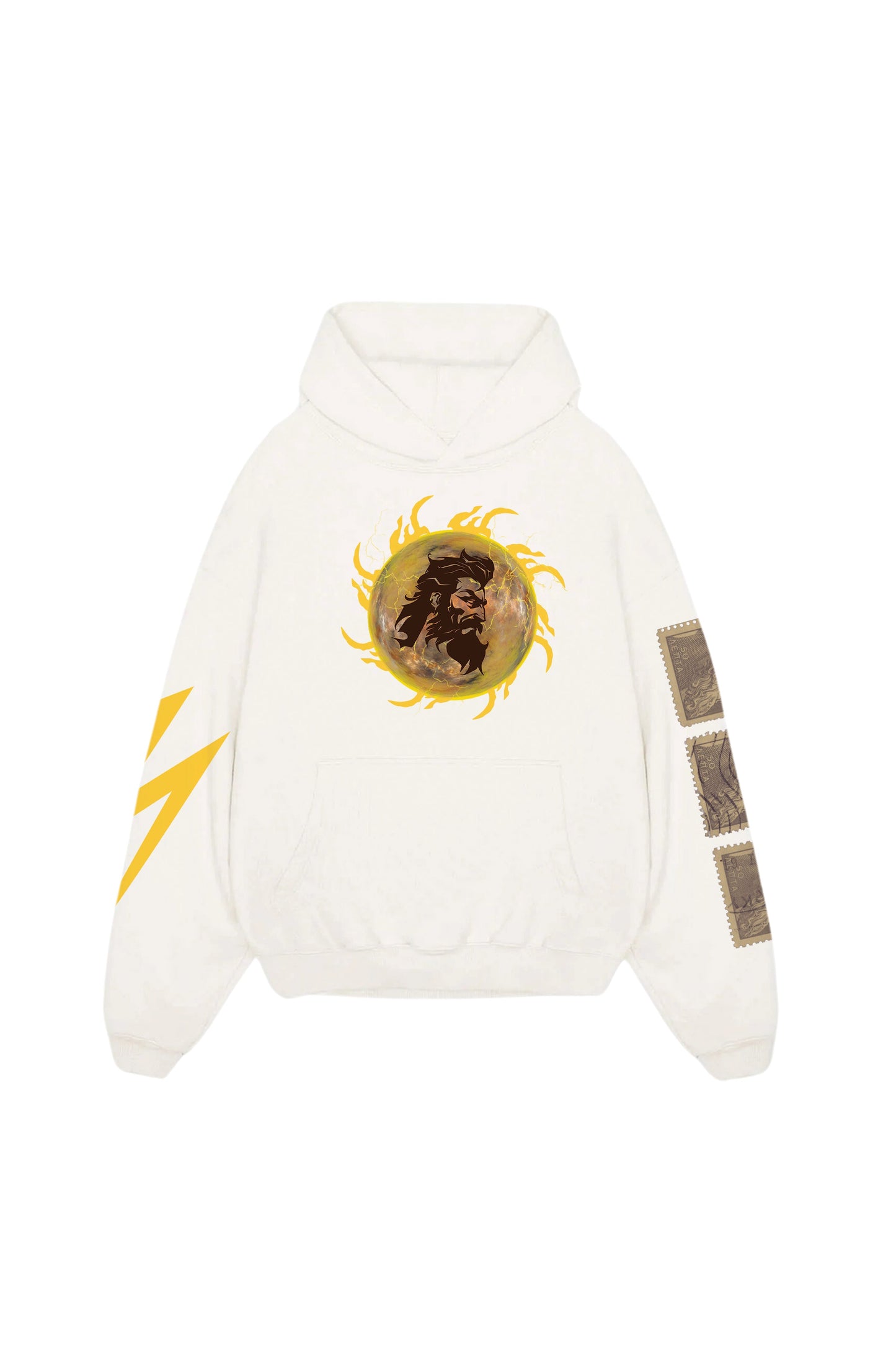 Dominant Designed Oversized Hoodie