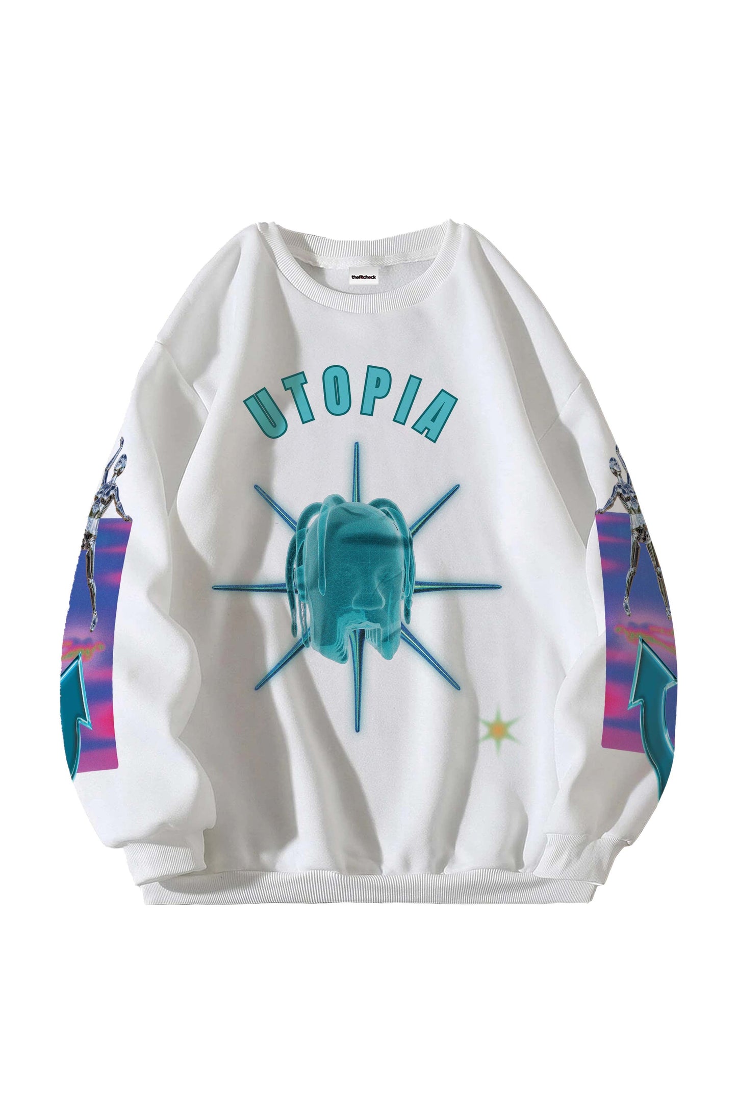 Utopia Designed Oversized Sweatshirt