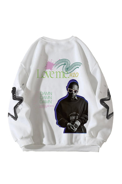 Kendrick Lamar Designed Oversized Sweatshirt