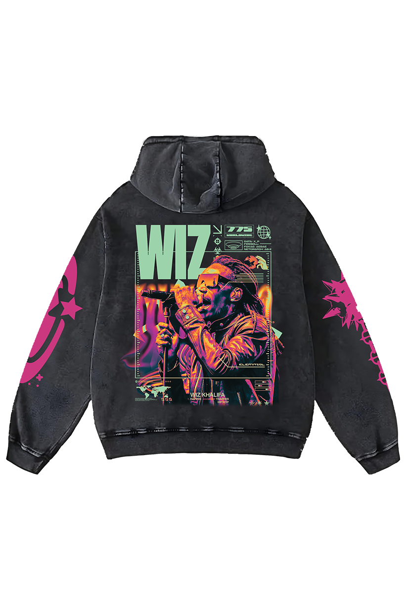 Wiz Khalifa Designed Oversized Hoodie