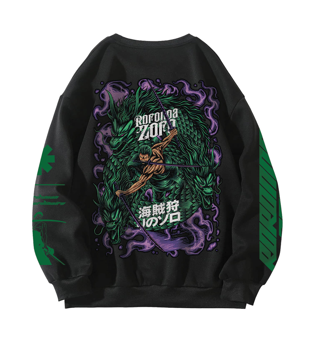 Zoro Designed Oversized Sweatshirt